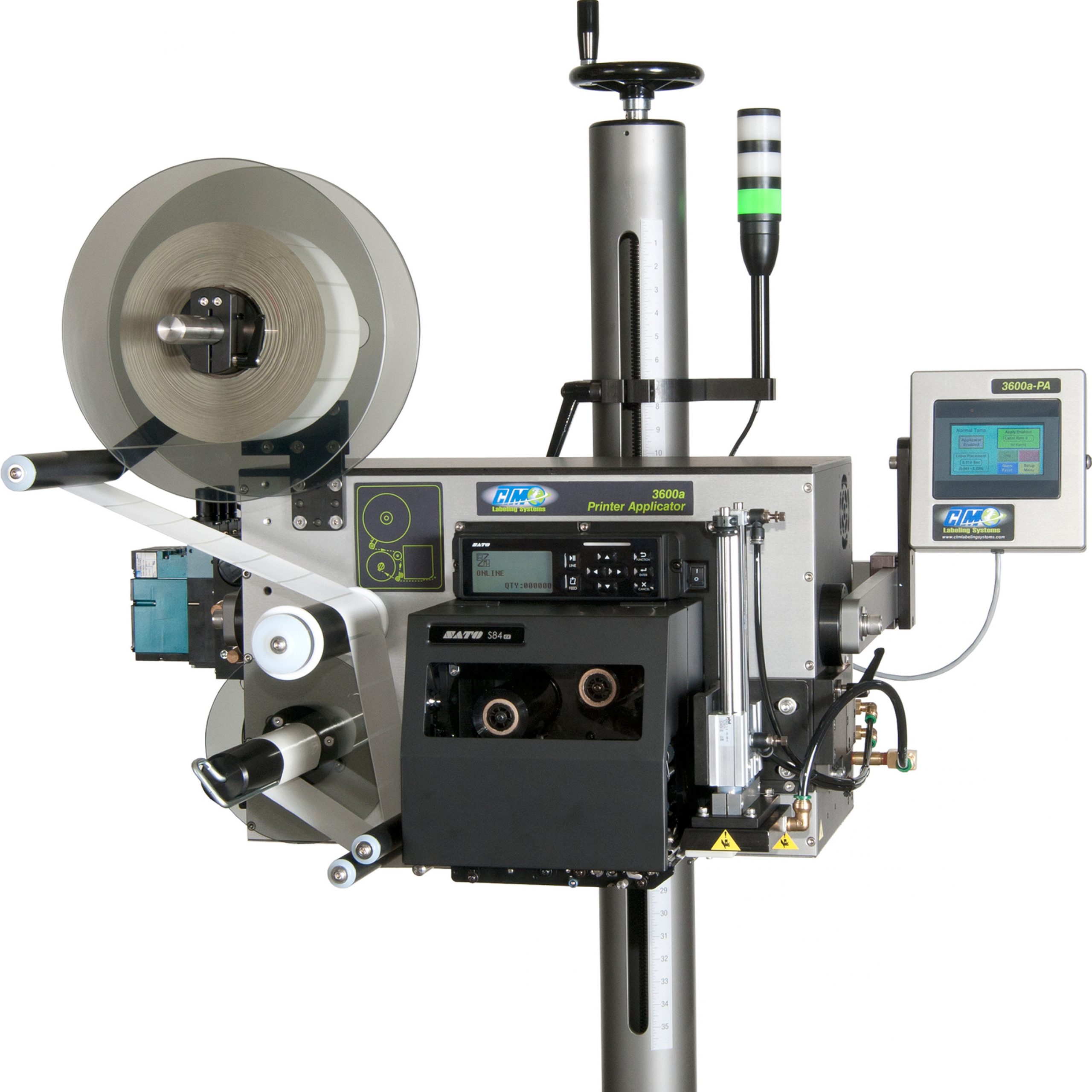 CTM Labeling Systems' 3600a-PA Printer Applicator