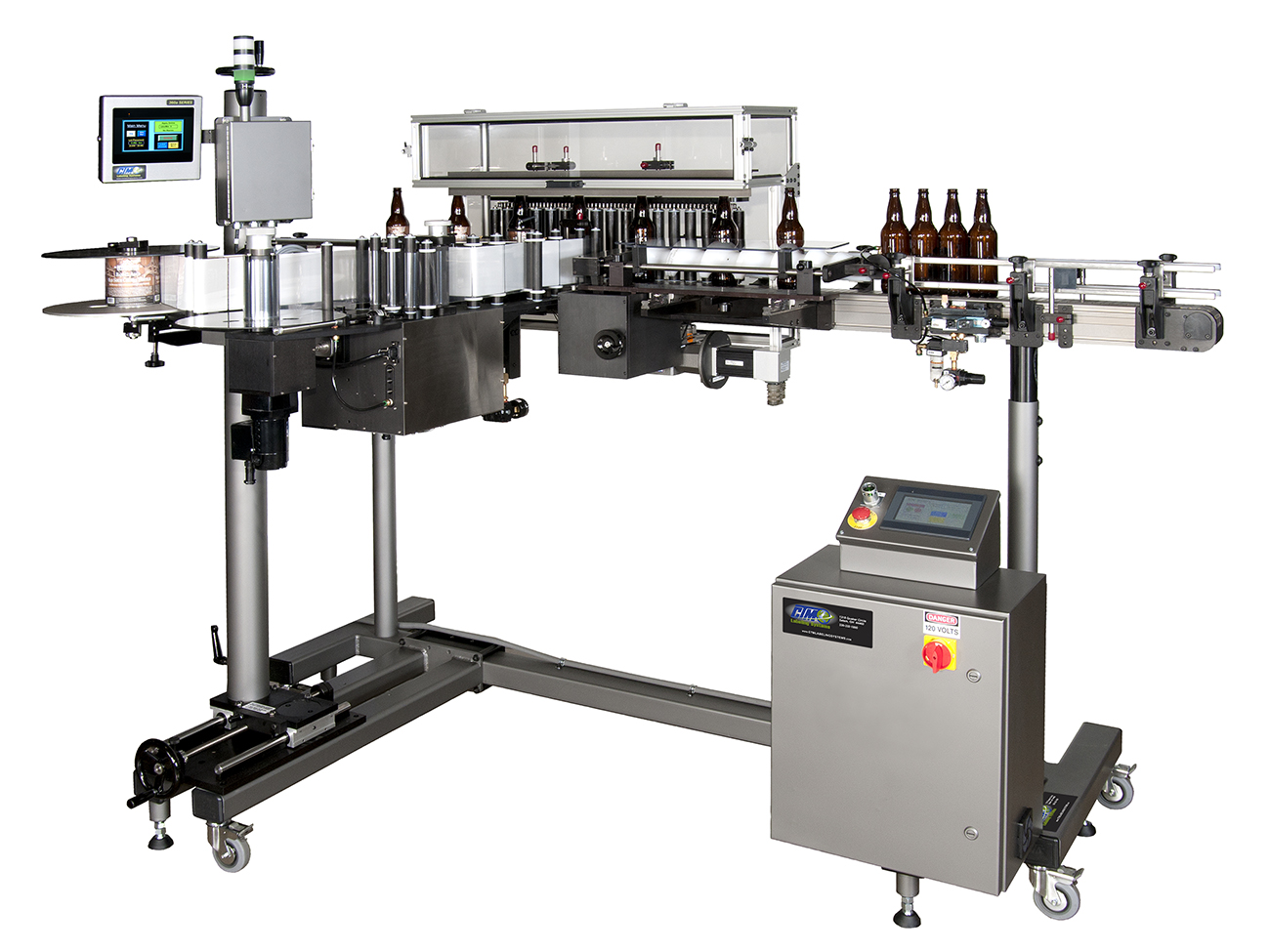 Custom Bottle Labeling Machine from CTM Labeling Systems