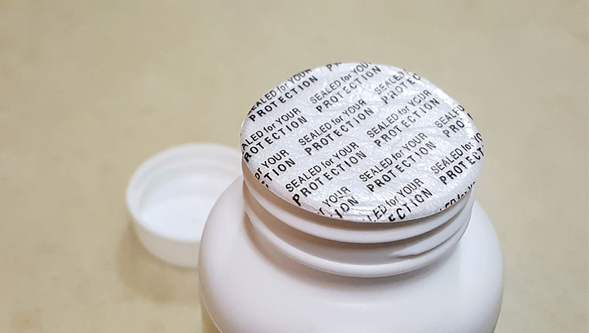 Tamper-evident or tamper-proof labels with systems in place for consumer peace of mind.