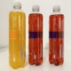 Clear label with air bubbles.