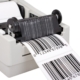 A barcode applied by thermal transfer printing technology.