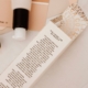A makeup label that follows the FDA labeling requirements for cosmetics.