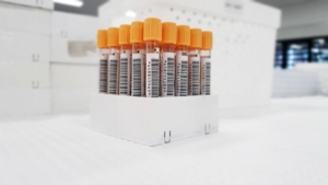 Barcode labels used in medical facilities.